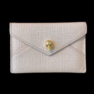 Alexander McQueen Skull Envelope Cardholder Wallet